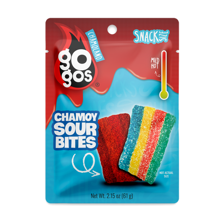SOUR BITES single snack pouch inside box