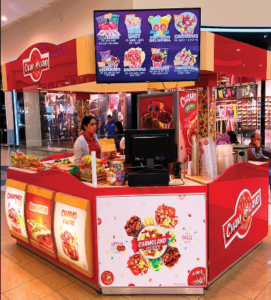 The first Chamoland kiosk in Mexico