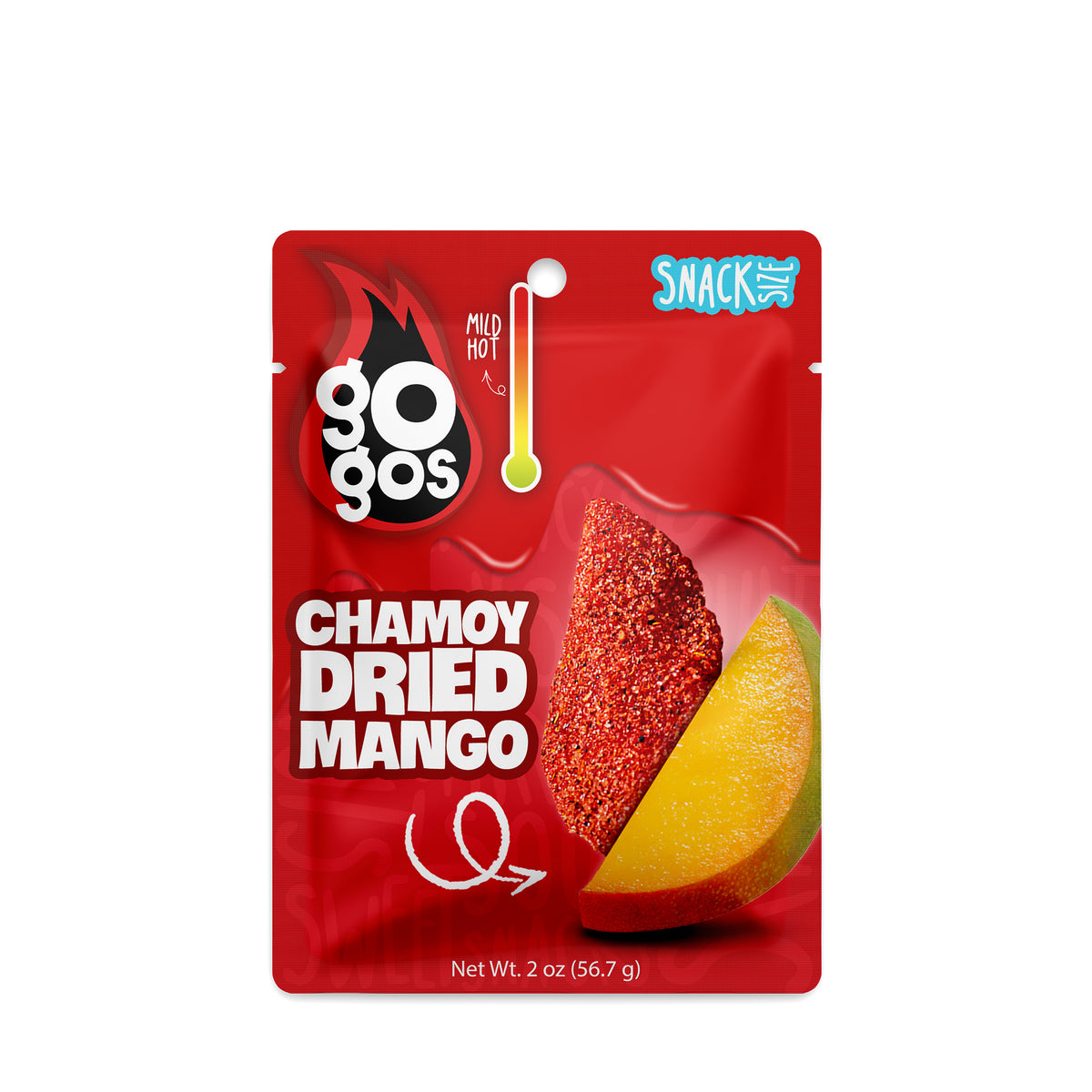 Chamoy Dried Mango Snack Size 2 oz.