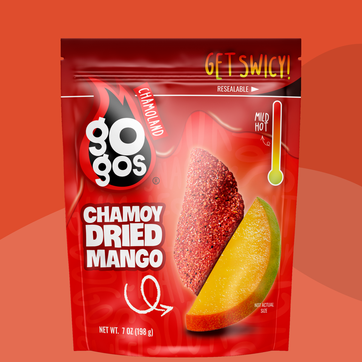 GOGOS catalog color — GOGOS Chamoy Dried Mango — 7 oz