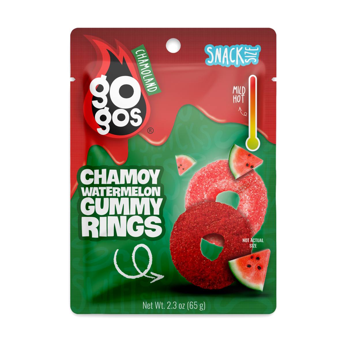 GOGOS watermelon bag front view